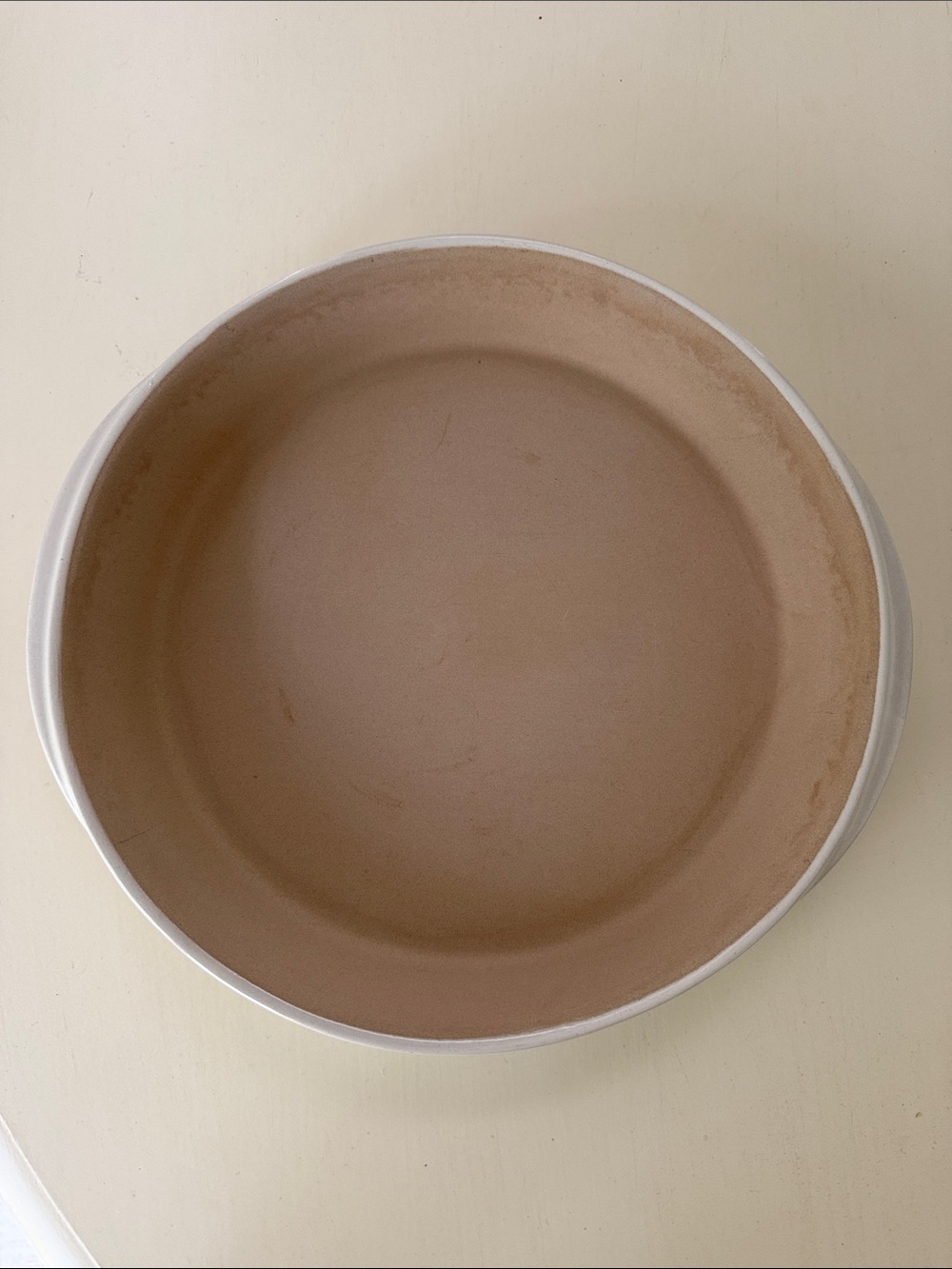 The Pampered Chef Round Stoneware Baking Dish